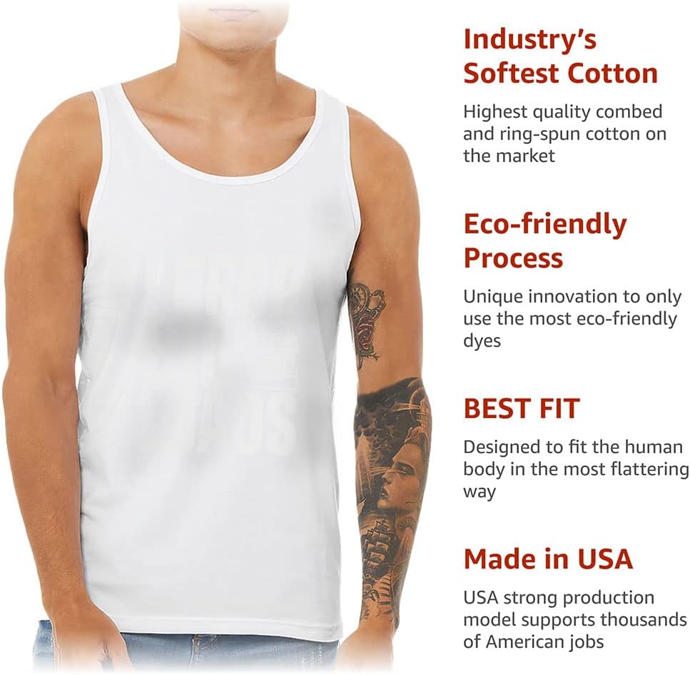 I Drop Big Loads Tank - Truck Workout Tank - Text Design Jersey Tank