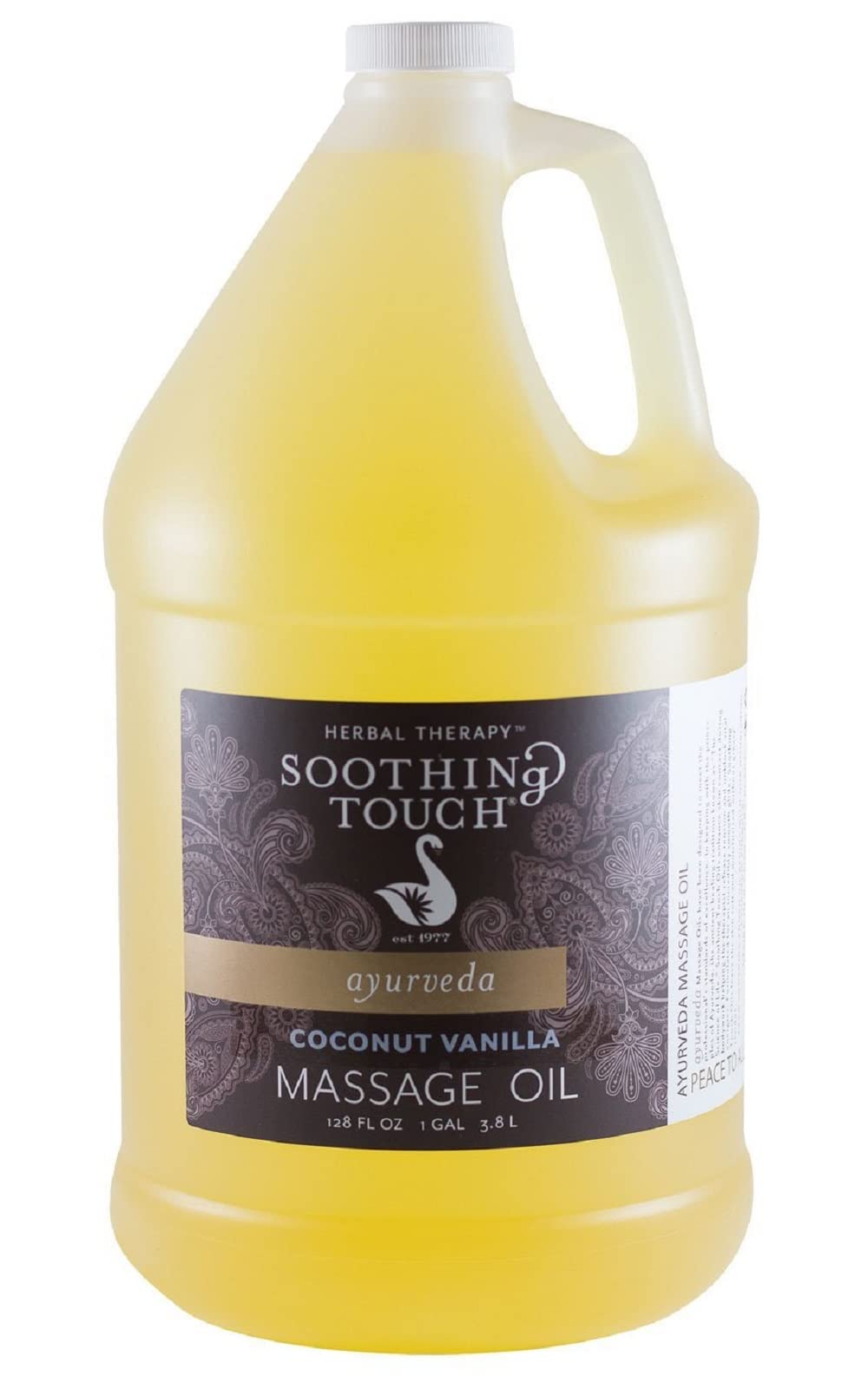 Soothing Touch, Coconut Vanilla Massage Oil, Gallon (128 Oz)