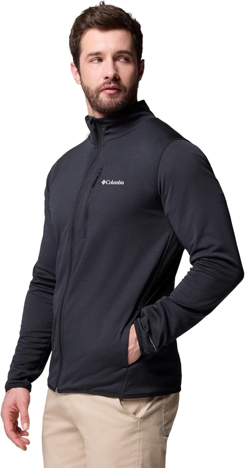 Columbia mens Essential Hike Grid Fleece Full Zip - Image 3