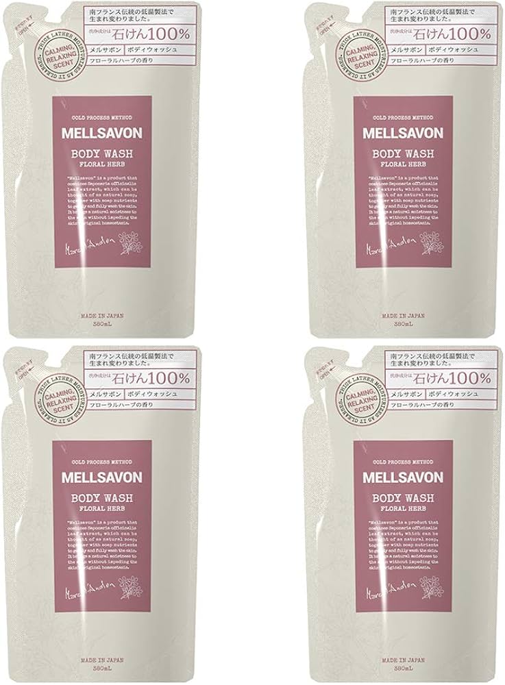 新品 Mellisavon メルサボン ボディウォッシュ フローラルハーブ　5本 Amazon | Mellsavon メルサボン ボディウォッシュ フローラルハーブ