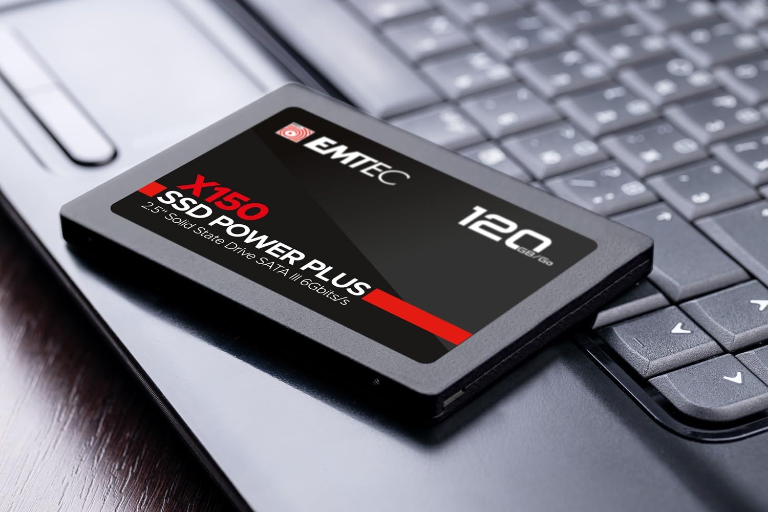 EMTEC - Disque Dur SSD Interne 2,5" - SATA - Collection X150 Power Plus - 3D NAND - 120Go - 10x Plus Rapide qu’un Disque Dur Classique - Ultra-Performant
