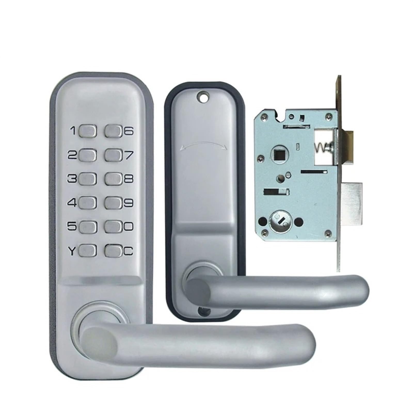 Serrure de porte combinée pour la sécurité de la maison et chambre d'hôtel