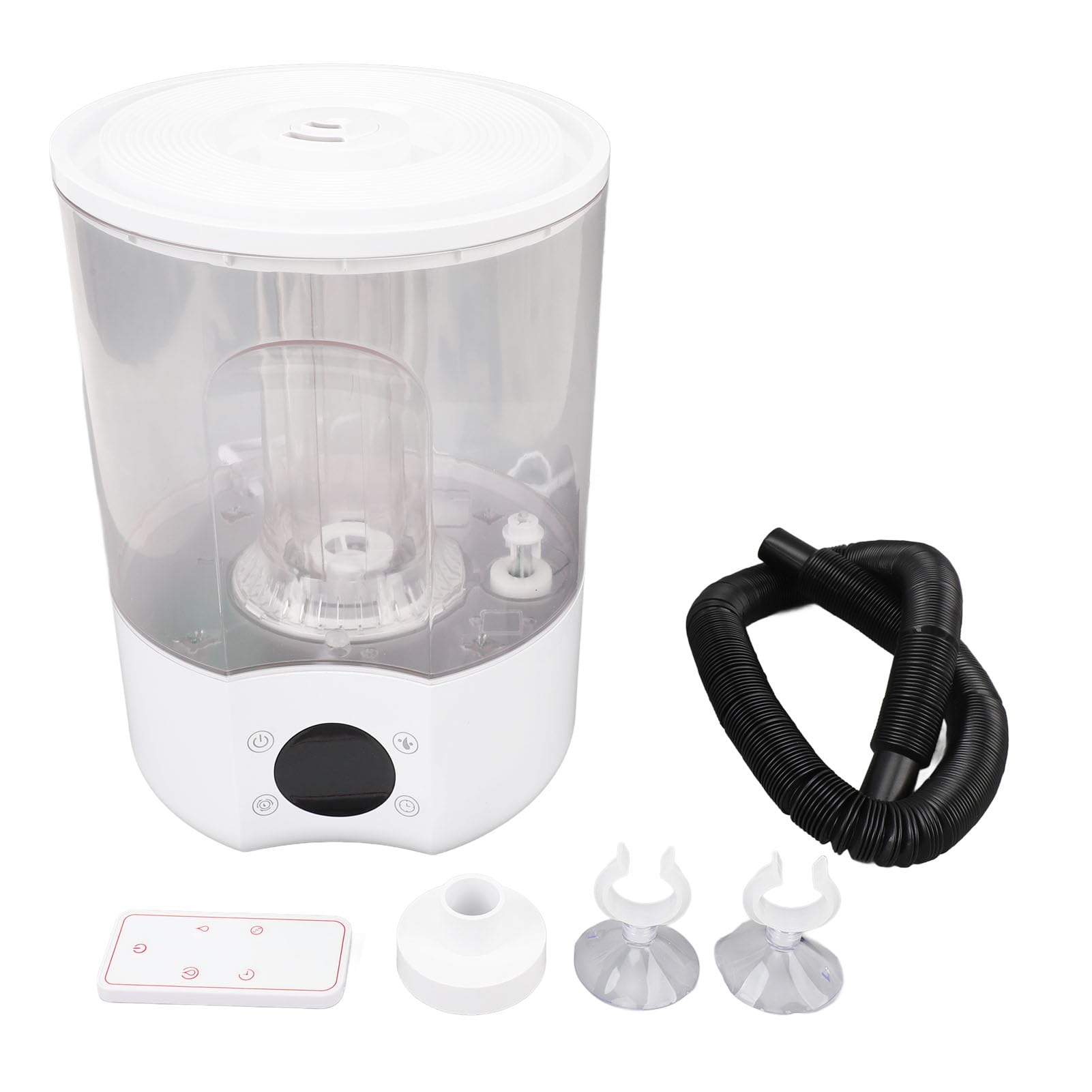 Pyhodi Umidificatore per Terrari, Nebulizzatore per Rettili, Macchina del Fumo da 4 Litri, con Timer e Telecomando, Nebulizzatore Automatico per Tartarughe, Camaleonti, Pipistrelli,