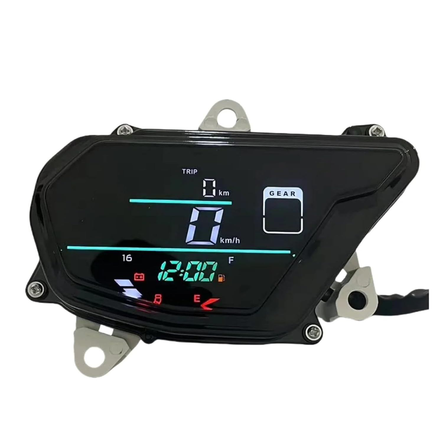 Motorcycle Speedometer Tachometer POP110 Digital Speedometer for HO&ND&A POP 110i 2015-2024 Motorcycle Tachometer Meter Assembly