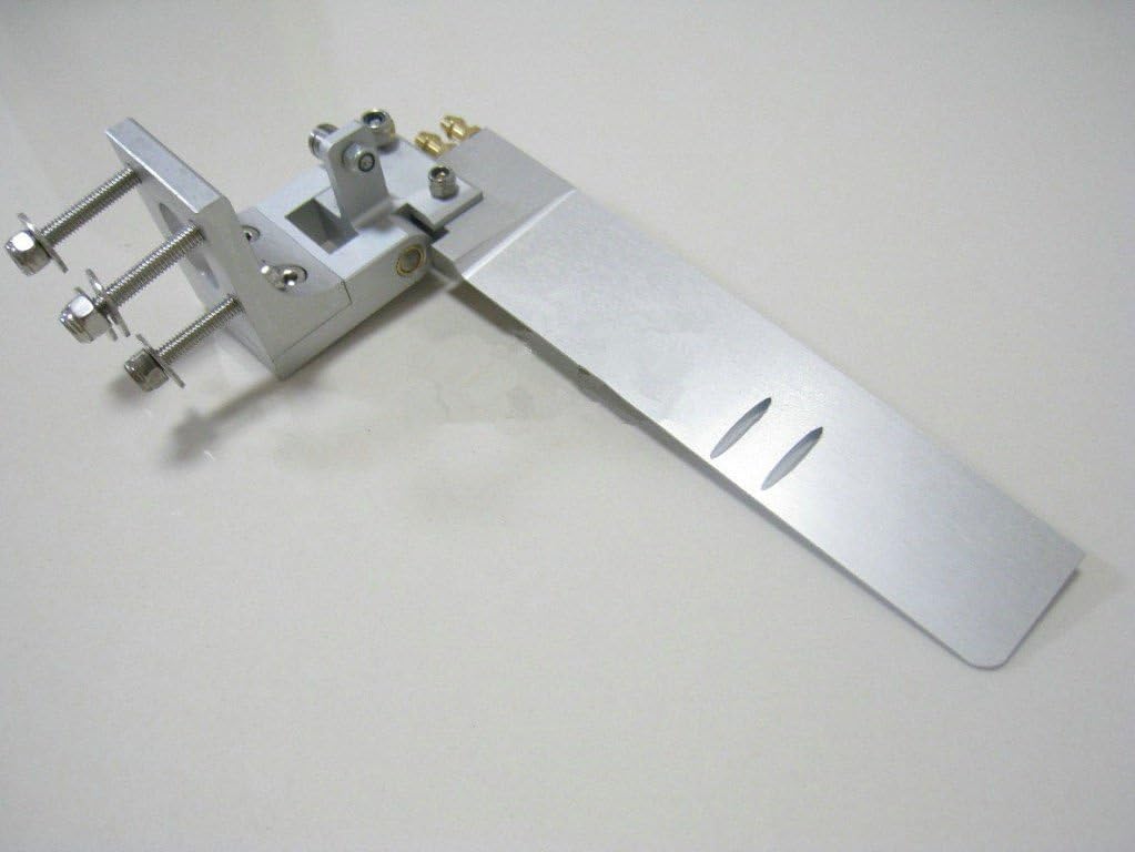 32mm160mm Aluminum Short Arm Rudder with Dual Water Pickups RC Boat RC#8