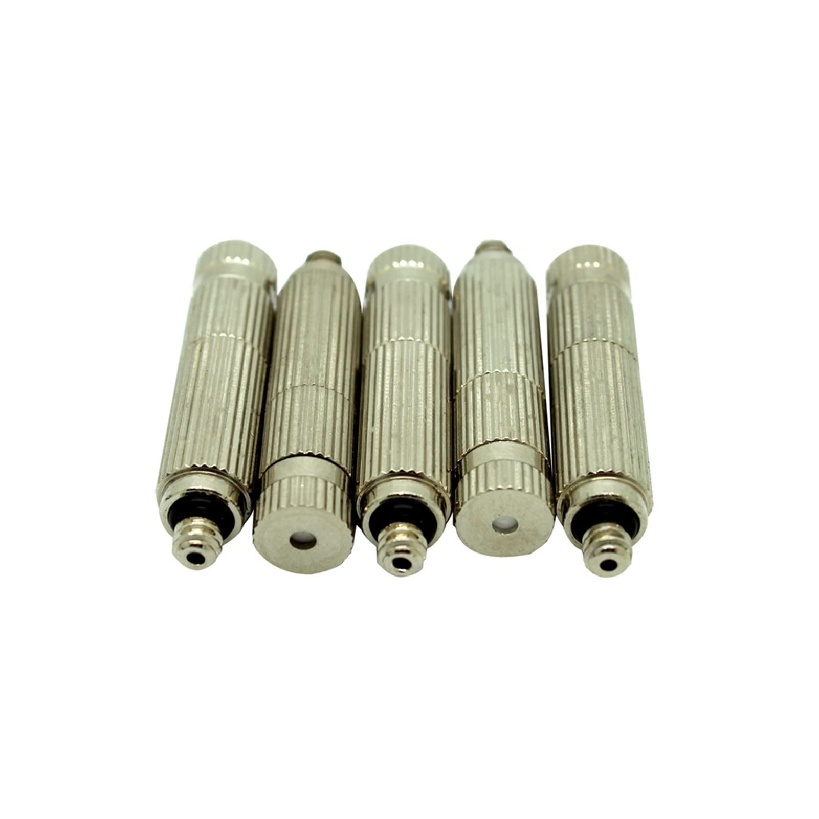 Buses de brumisation, buse de pulvérisation de brumisation réglable, (10 pièces/lot) buse de pulvérisation de jardin en laiton de brumisation réglable, buses d'arrosage de jardinage de brume 0,1 mm-0,