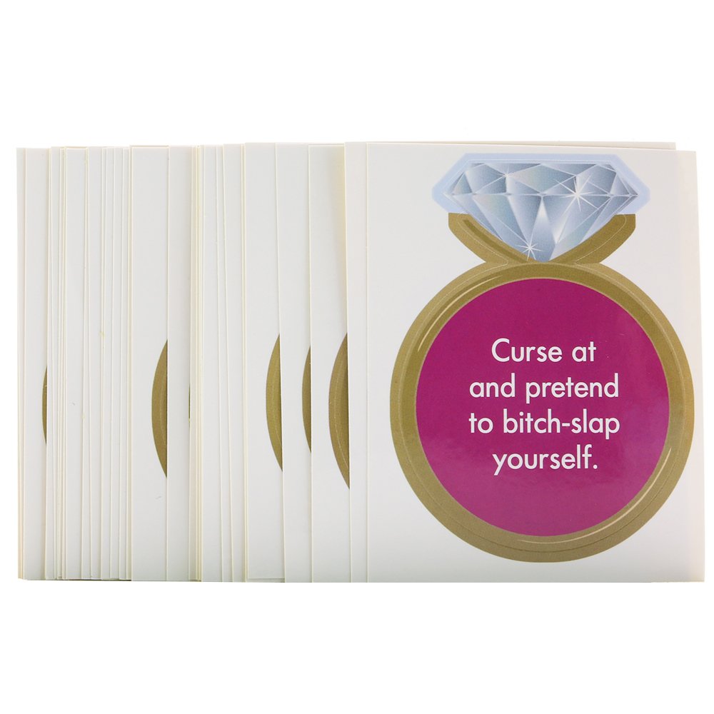 Kheper Games Bride to Be Bar Dares Stickers Multi, One Size