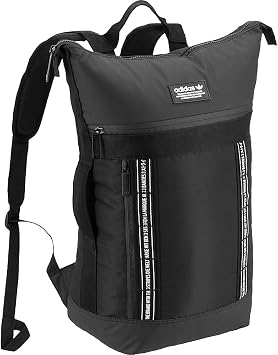 adidas Originals Unisex Future Backpack, Black/White, ONE SIZE