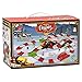 GANGZHIBAO Christmas Race Tracks for Kids Toys, 262 PCS Christmas Trains Road Race Tracks, Flexible Track Playset, 2pcs Holiday Car for 3 4 5 6 Year Old Boys Girls Birthday Party Favor Gift