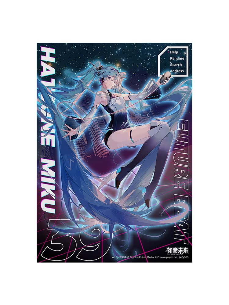 初音ミク　レンチキュラー　ハードポスター 初音ミク レンチキュラー 3D ポスター 非売品 - メルカリ