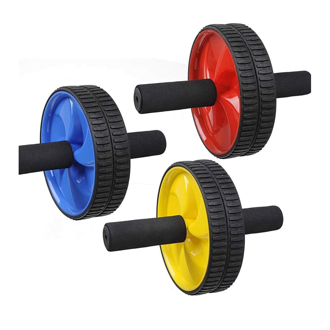 Double Ab Wheel Roller Pro Abdominal and Core Exercise Home Gym Workout for Men and Women-image-33