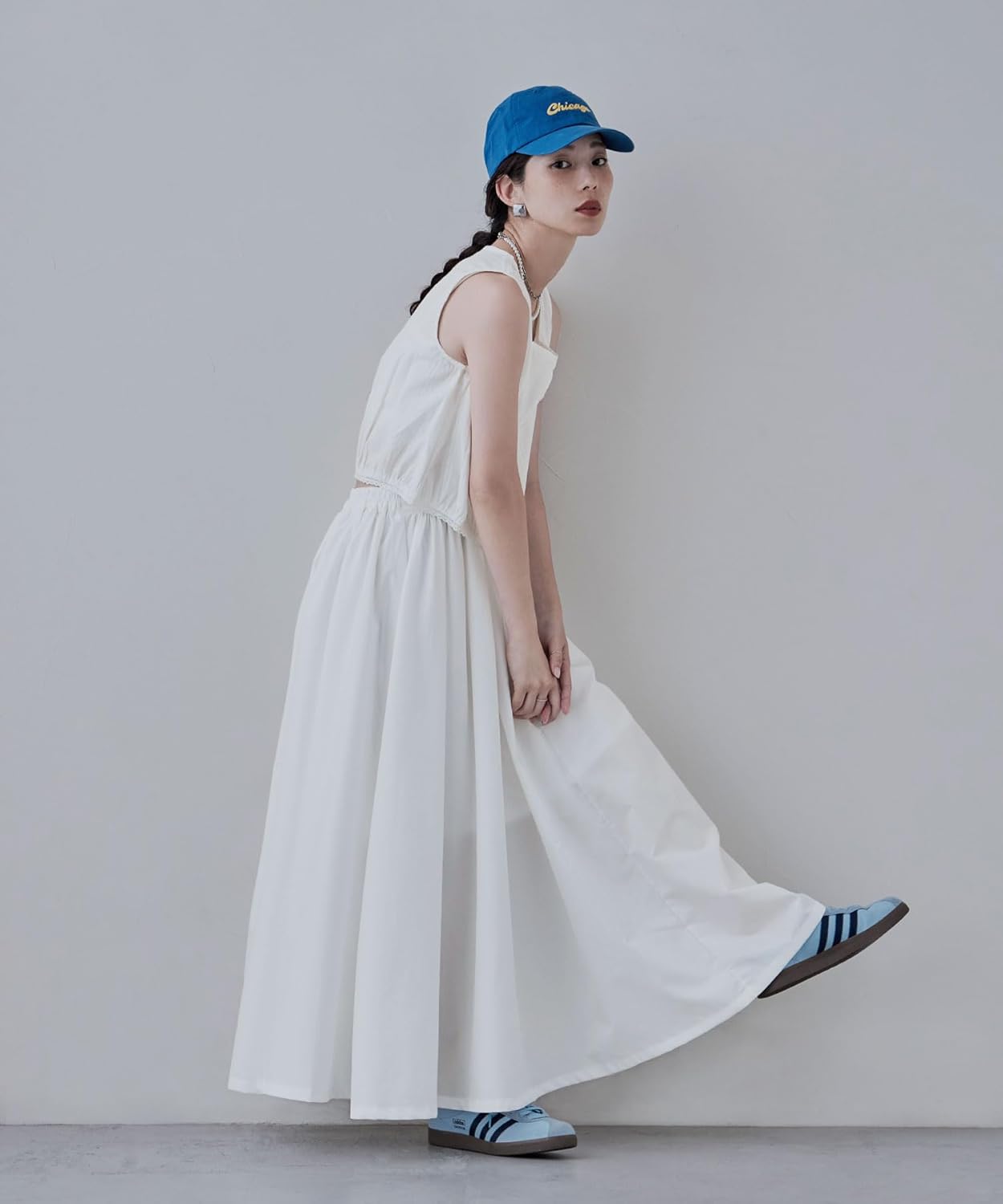 etoll エトル ボックスタックツイルロングスカート[品番：FT000010085]｜Fashion  Letter（ファッションレター）のレディースファッション通販｜SHOPLIST（ショップリスト） [etoll] ギャザーボリュームフレアスカート ボトムス 無地 ロングスカート ボリュームスカート ロング丈 マキシ丈 裏地付き