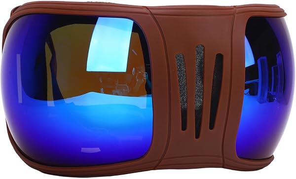 RASTKY Occhiali Sportivi da Cavallo Occhiali da Sole Antivento Eleganti per L'equitazione, Protezione Solare UV400 per attività All'aperto, Cinghie Regolabili vestibilità Comoda - 3
