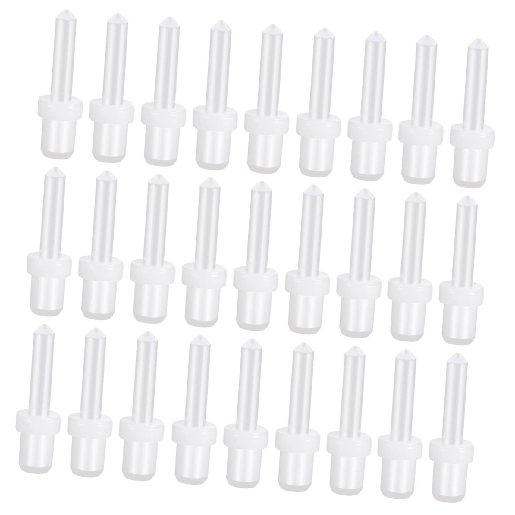 Ruban adhésif pour obturateur Angoily en plastique blanc réutilisable | 600 pièces