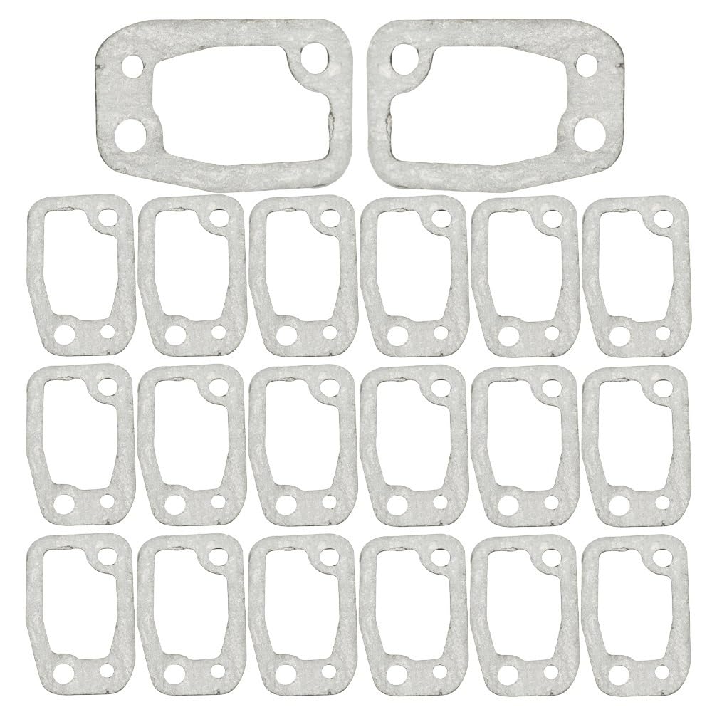 Junta de colector de carburador para motosierra 61 y 268, kit de repuesto duradero de 20 piezas