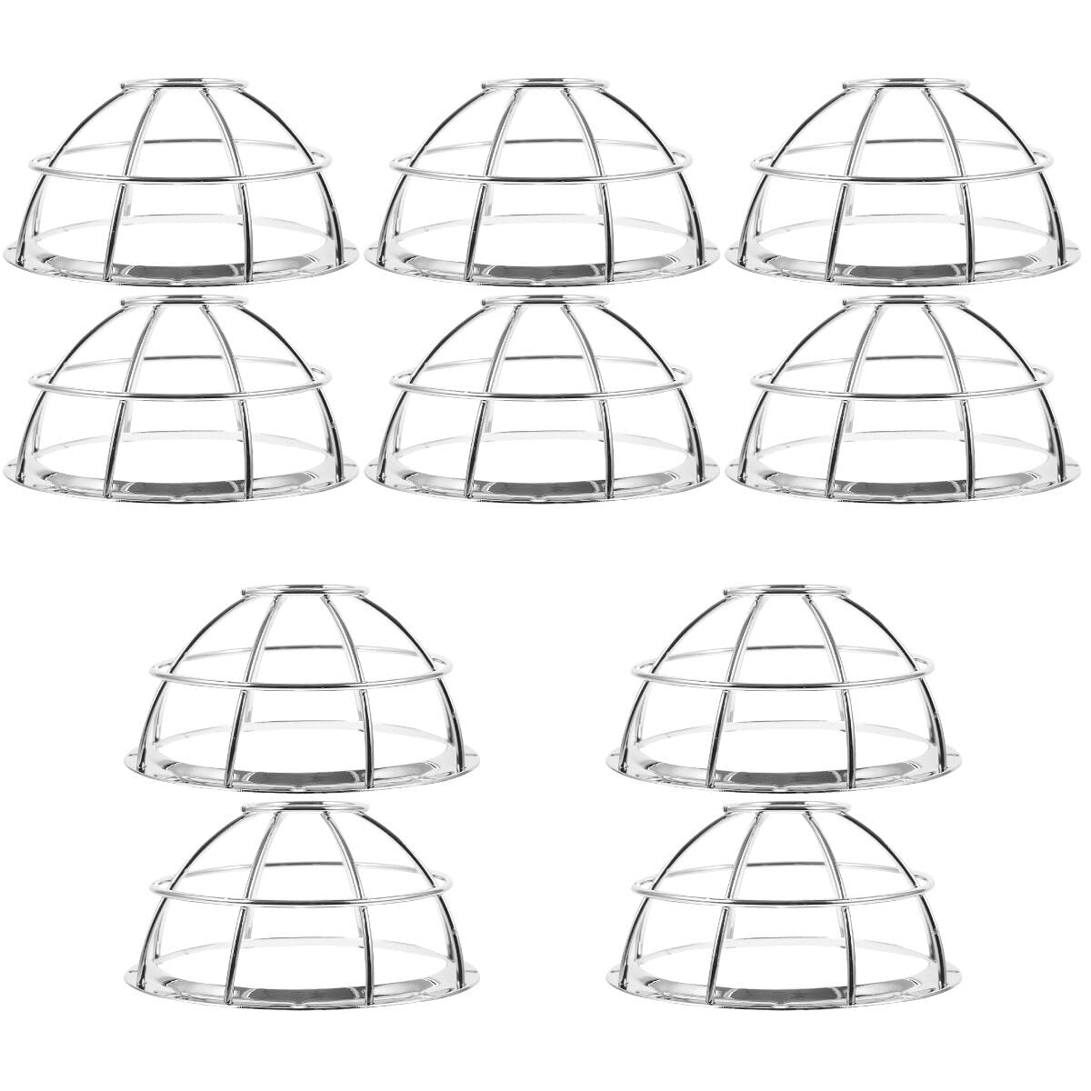 Gatuida 10pièces Couverture De Détecteur Inoxydable pour Capteurs De Fumée Détecteurs Accessoire Indispensable pour Sécurité Et Performance Optimale