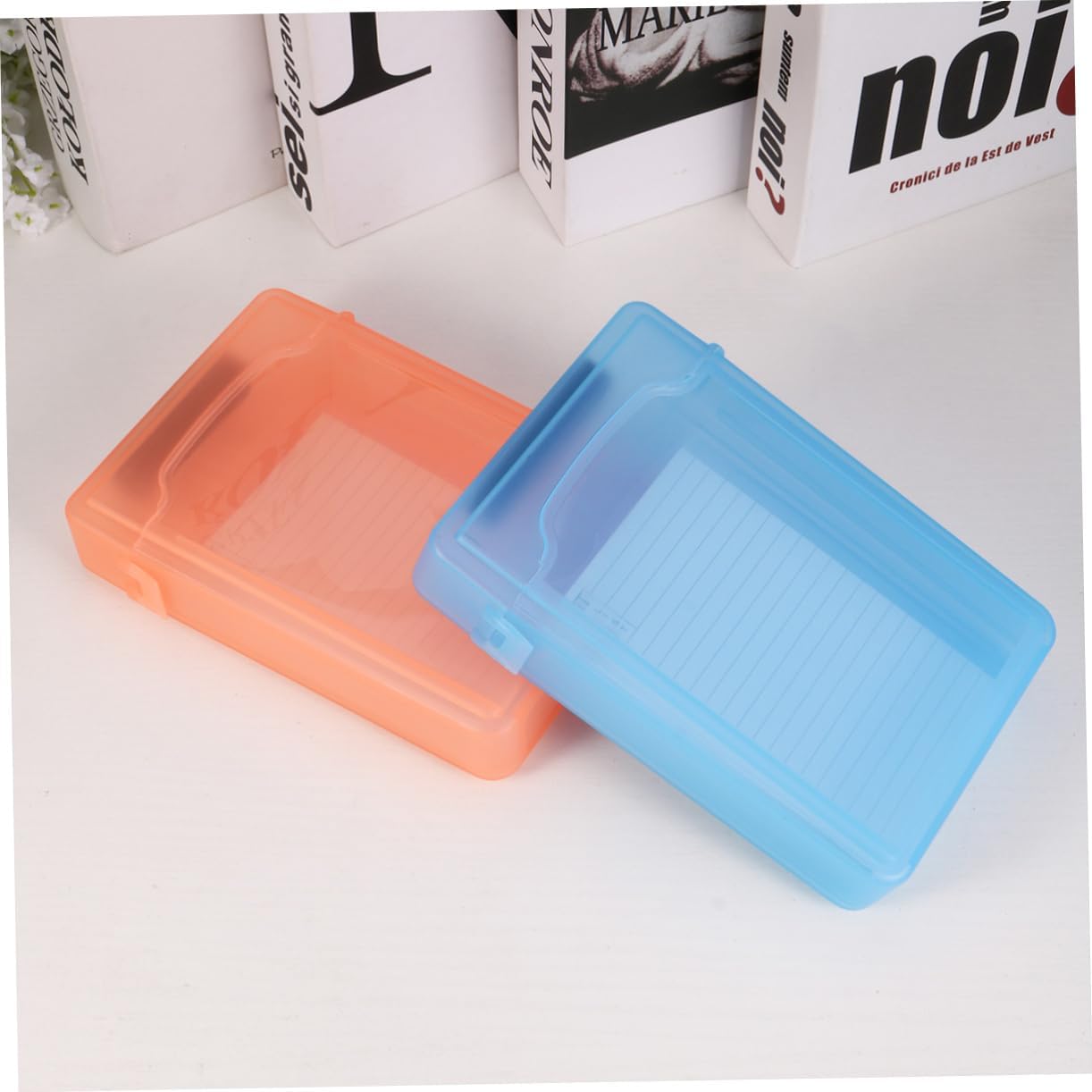 Hard Drive Disk Protective Box 5 Pack 3.5 Inch Hard Drive Storage Case Portable Plastic Protective Box Anti-Shock Mixed Colors