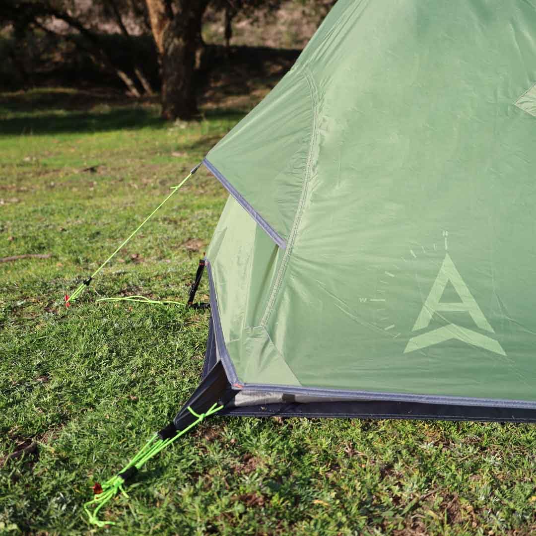 Azimut Outdoor Alpina 2 SL – Tente 2 Places Ultralégère 1,49 Kg, 3 Saisons, Imperméable 3000 Mm, Mode Fast&Light