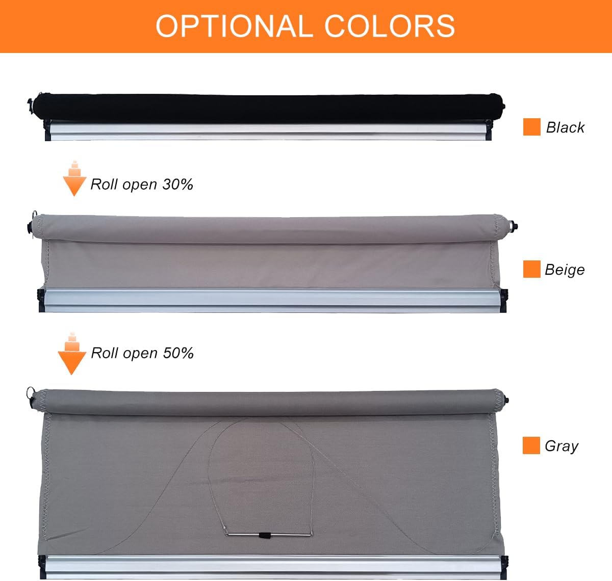 Car Panorama Sunroof Sunshade Curtain Cover Assembly for Volvo XC60 XC90 2015 2016 2017 2018 2019 2020 2021 (Biege)