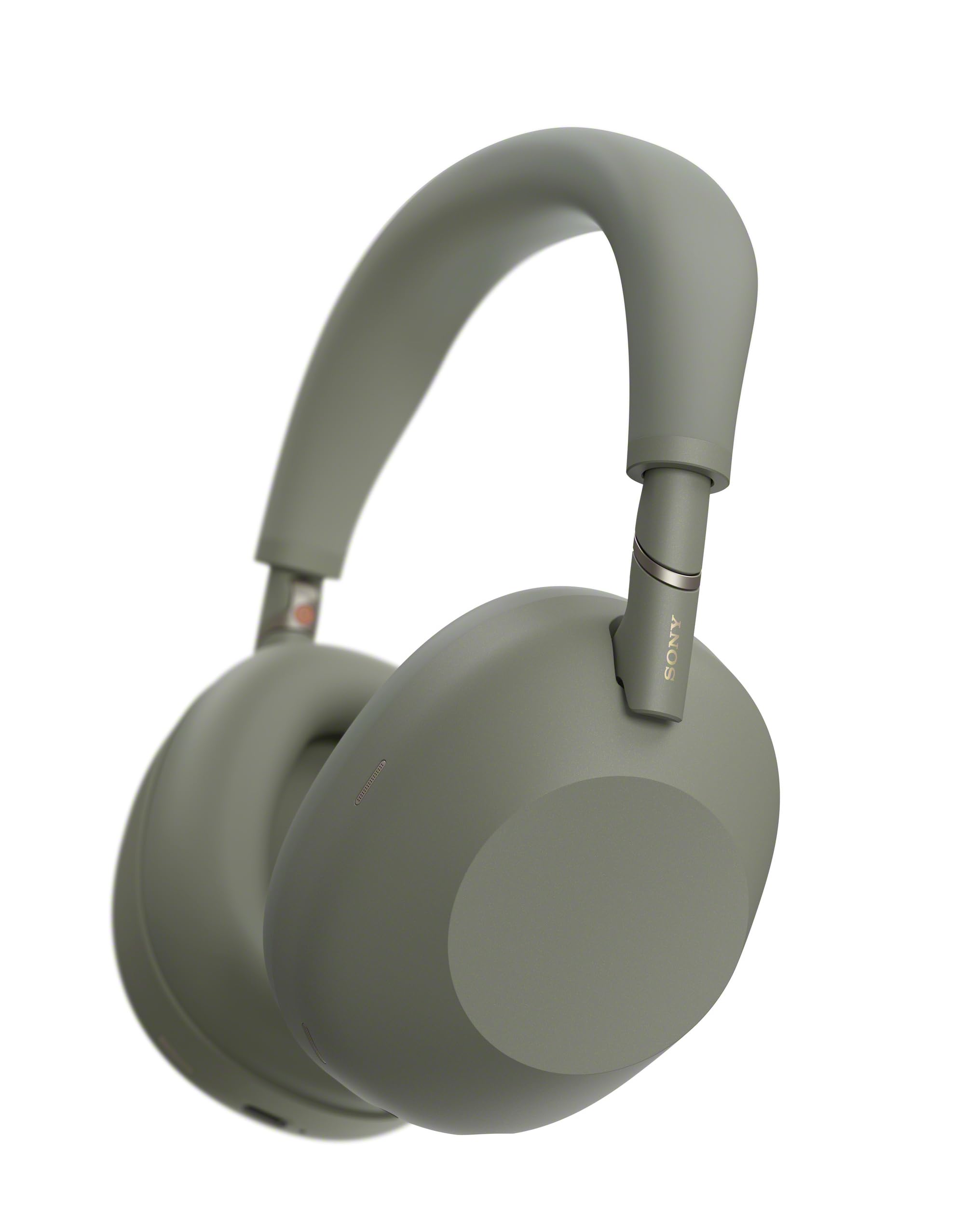 WH-1000XM6 The Best Noise Cancelling Wireless Headphones, Olive Gray