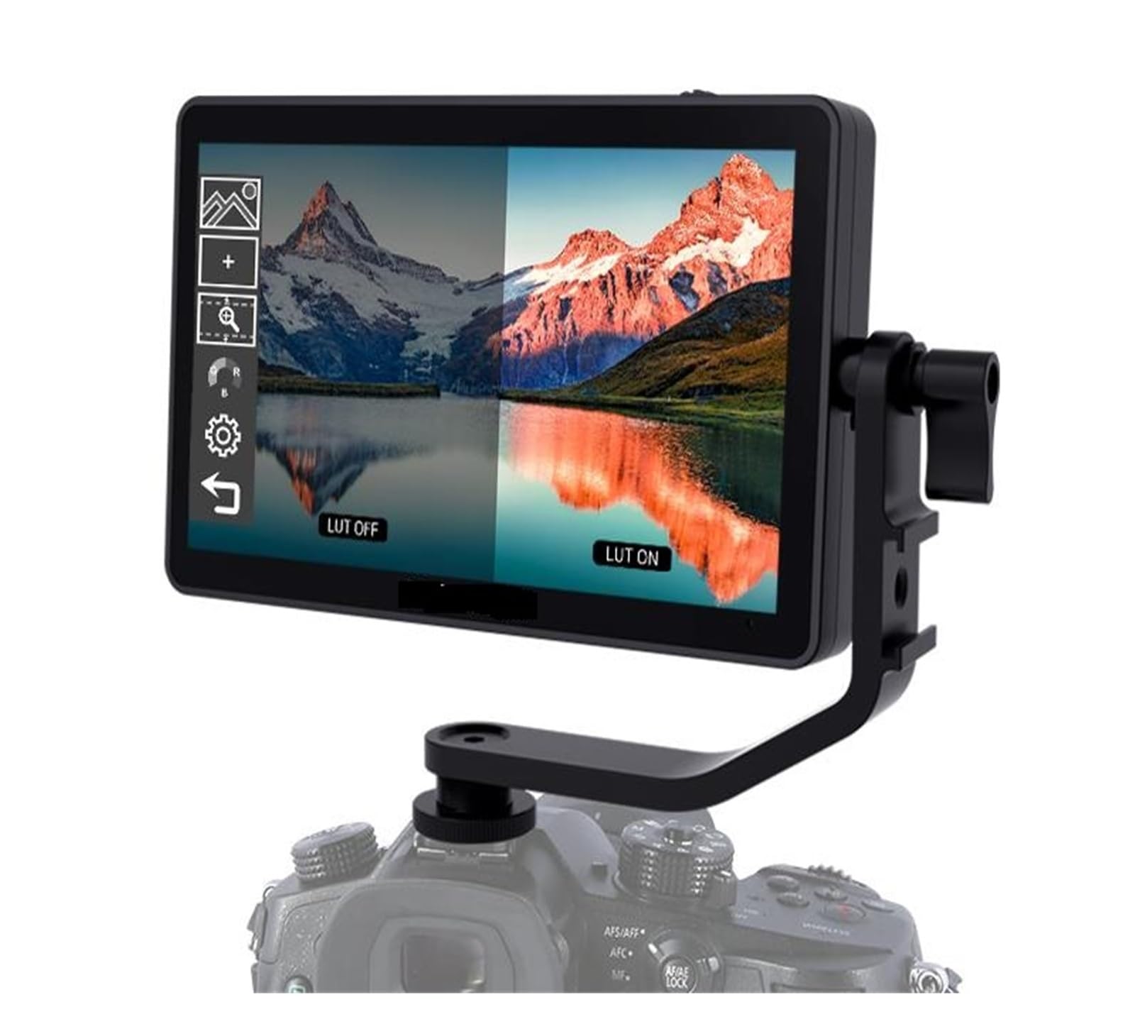 Monitor Terenowy, F6 PLUS V2 4K Monitor 6 Cal na aparacie terenowy DSLR Ekran dotykowy 3D LUT IPS FHD 1920x1080 Kamera wideo