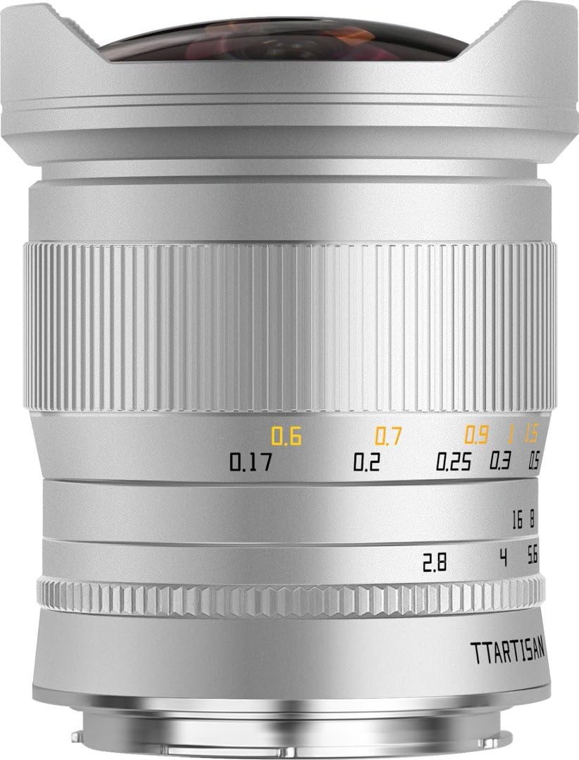 TTArtisan 11mm F2.8 Full Fame Ultra-Wide Fisheye Camera Lens Manual Focus Camera Lens for Nikon-Z Mount