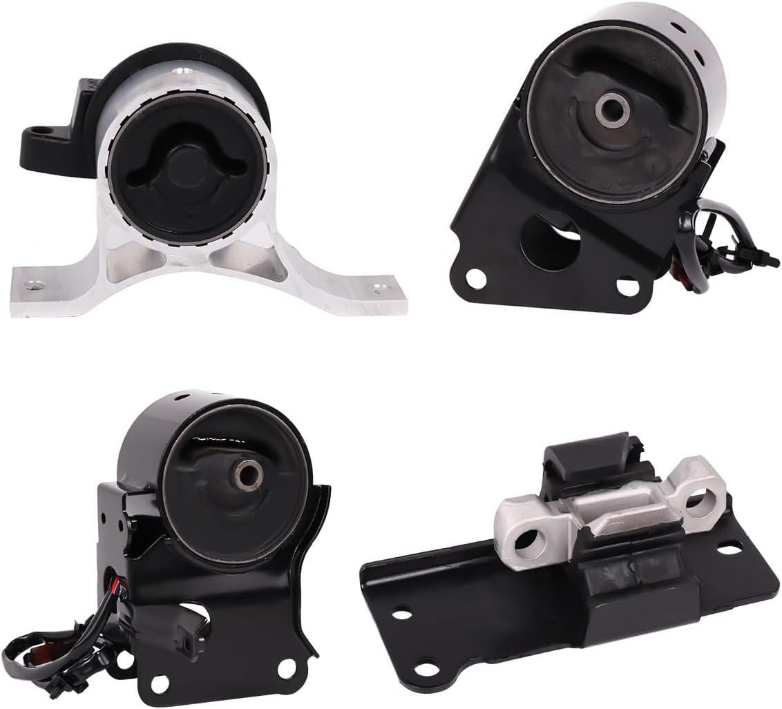 Engine Motor Mount Compatible with Nissan Murano 3.5L 2003-2007 2WD Replacement for OE A7349EL A7348 A7358EL A4321 Set of 4