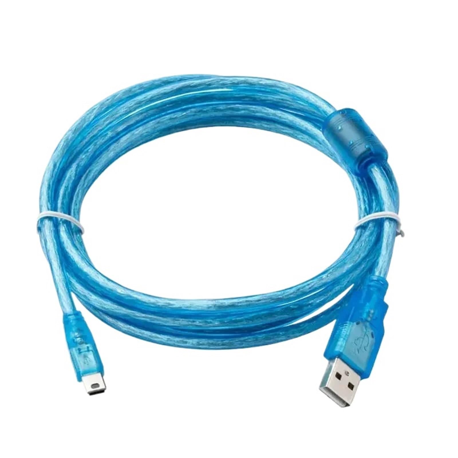 Kabel do programowania USB-Q kompatybilny z Q USB-Q06UDEH Q03UDE Kabel do pobierania USB do portu mini(USB-Q (niebieski), 3 m)