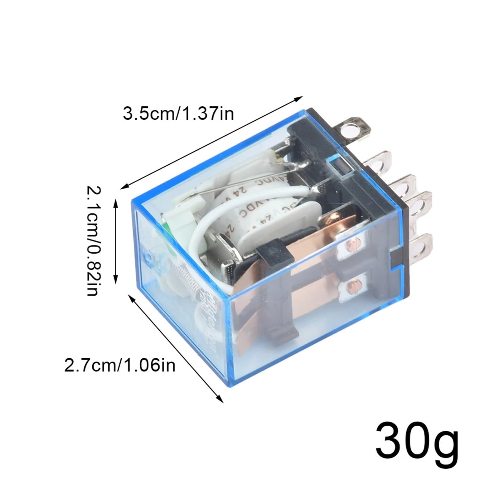 Przekaźnik elektromagnetyczny LY2NJ 8Pin 10A Cewka 12-220V(DC 24V)