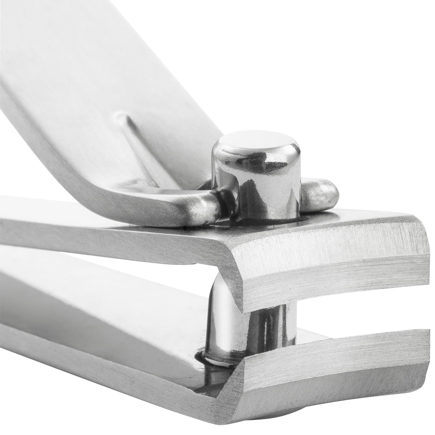 ZWILLING Cortaúñas (para uñas de manos y pies, fuerte efecto de palanca, filo ligeramente curvado, hipoalergénico), Premium, plata, 85 mm