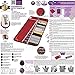 MediCrystal Infrared Heat Amethyst Tourmaline Mini Mat - 32