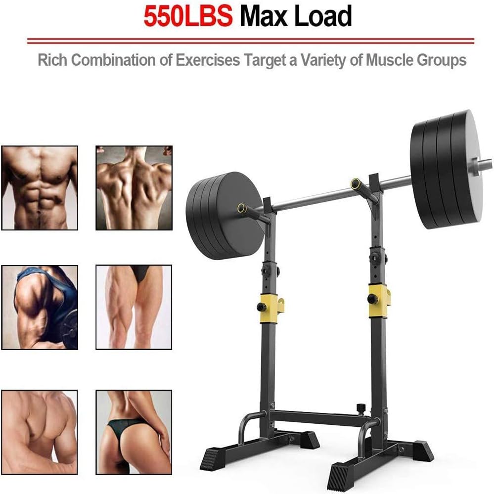 Multifunction Barbell Bench Press Rack, Barbell Rack Trinidad and