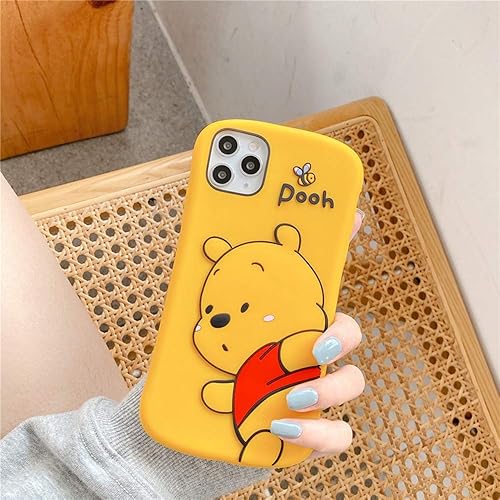 Miniatura 3 de MC Fashion - Funda para iPhone 13, iPhone 14, linda funda de silicona suave Kawaii de dibujos animados en 3D para adolescentes y mujeres para iPhone