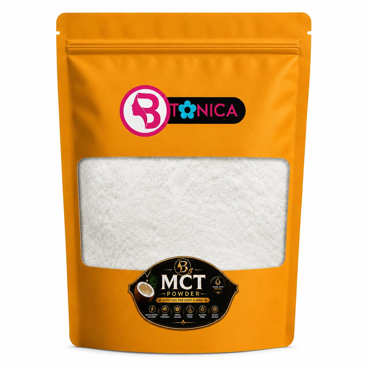 MCT Powder | Premium Medium Chain Triglycerides Powder (25 Gm) | Keto Friendly | Sugar Free | Gluten Free | Plant Based | Easy to Mix in Coffee, Smoothies & Shakes-image-47