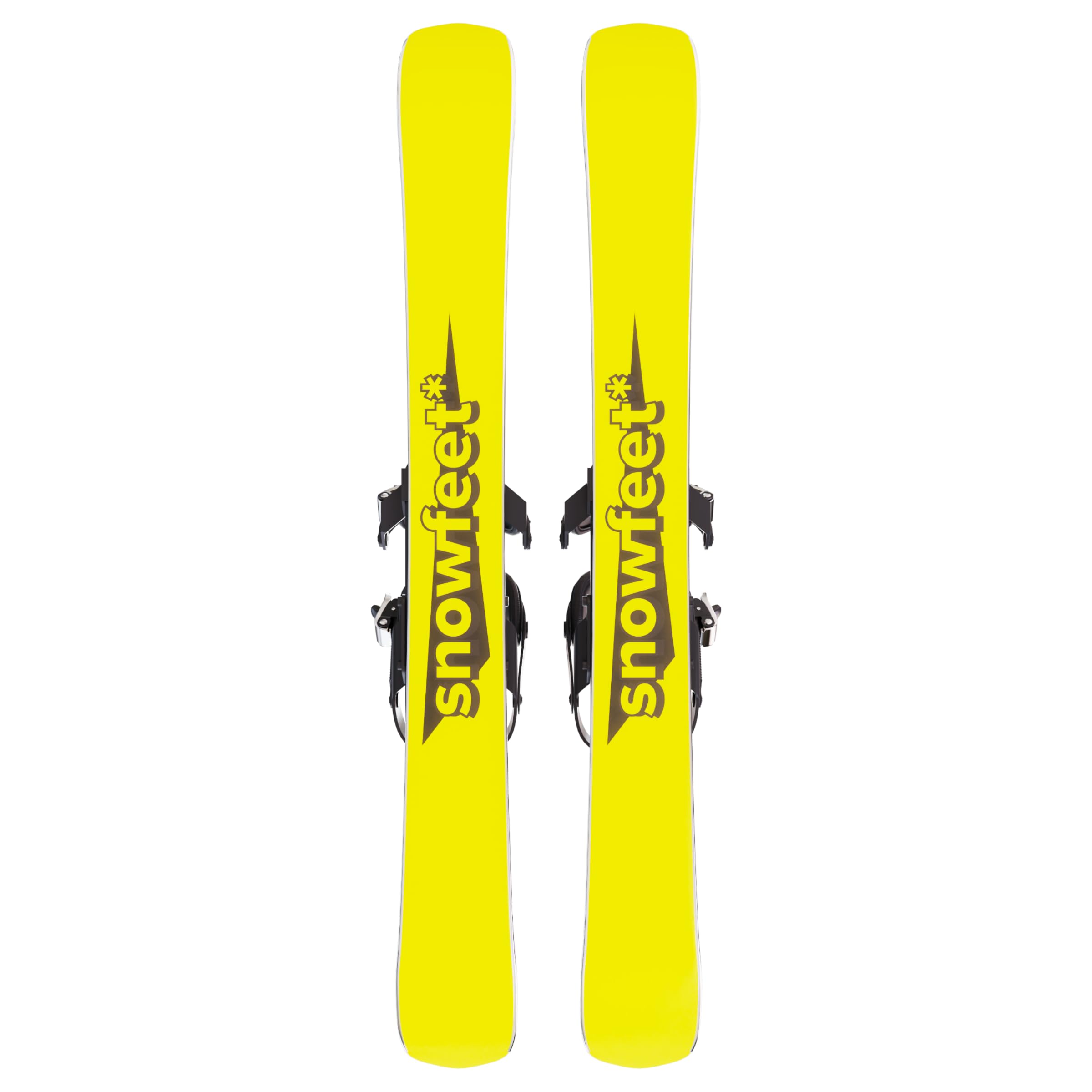 Skiboards by Snowfeet | 99 CM | Skiblades Snowblades Short Skis