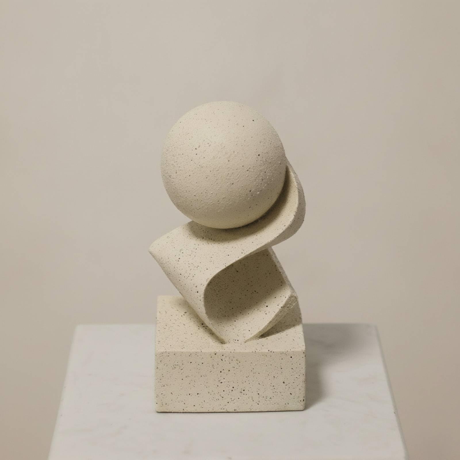 predolo Escultura Geométrica Abstracto Figura No Representativa Moderno Estatua para Salón, Oficina