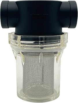 1/2" Female NPT in-Line Strainer with 40 mesh Stainless Steel Filter Screen 1/2 40 Mesh