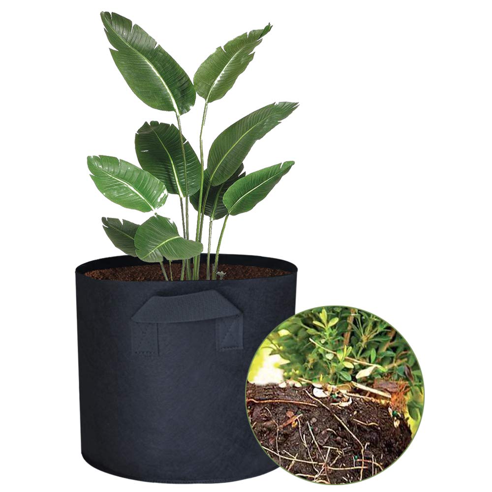 Awnic Sacos para Plantas Maceta Textil no Tejido Plantas Mini ...