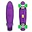 Skateboards Complete 22 Inch Mini Cruiser Retro Skateboard for Kids Boys Youths Beginners (Purple Green)