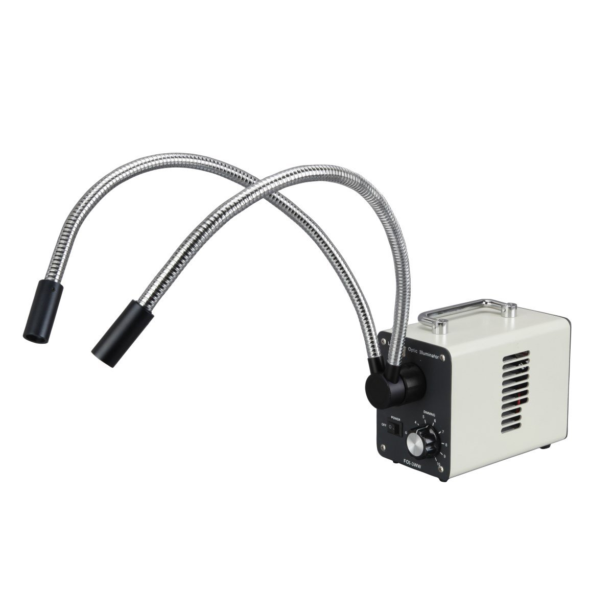 Amazon.com: OMAX 30W LED Dual Fiber Optic Gooseneck Microscope