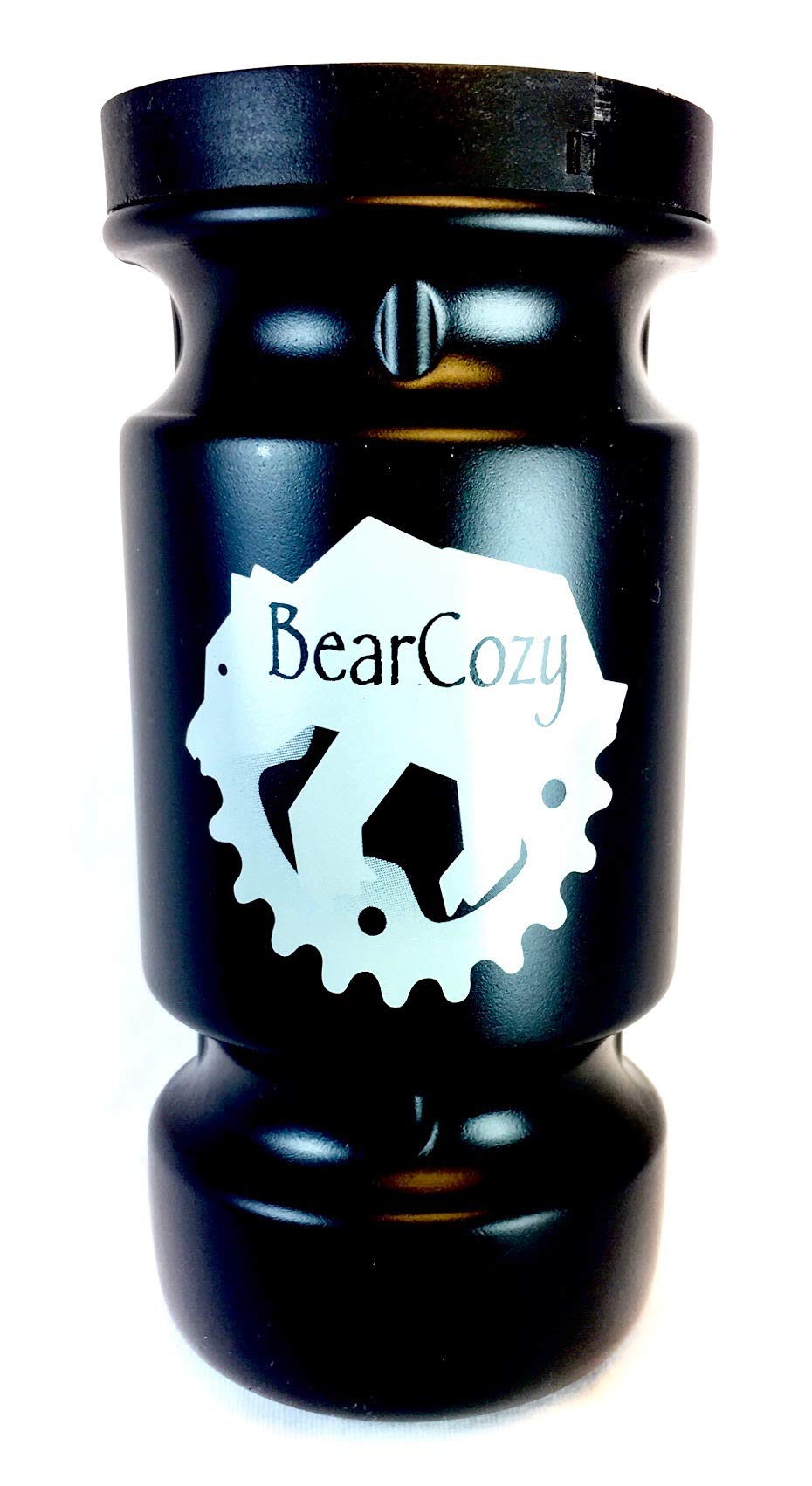 BearCozy - Black Bear Spray Water Bottle Mount for Bikes