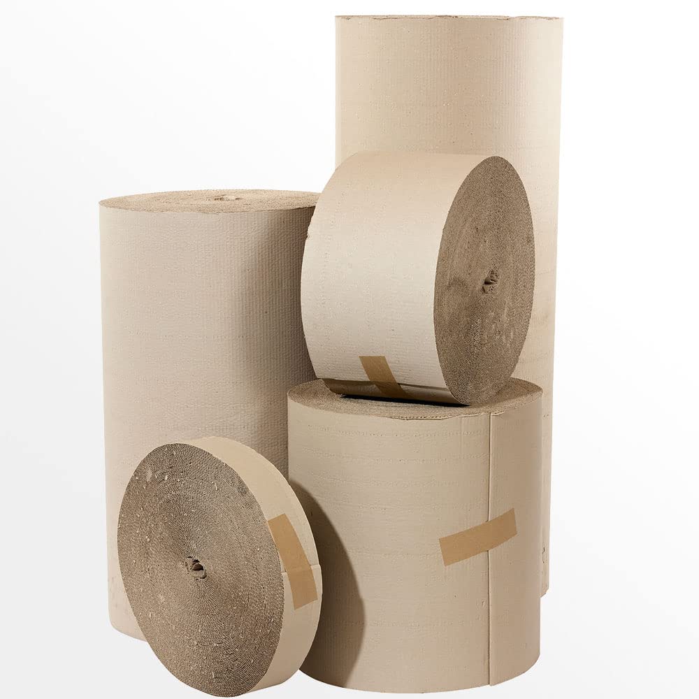 40cm x 70 m Wellpappe auf Rollen Rollenwellpappe Wellpappe Polstermaterial (2)