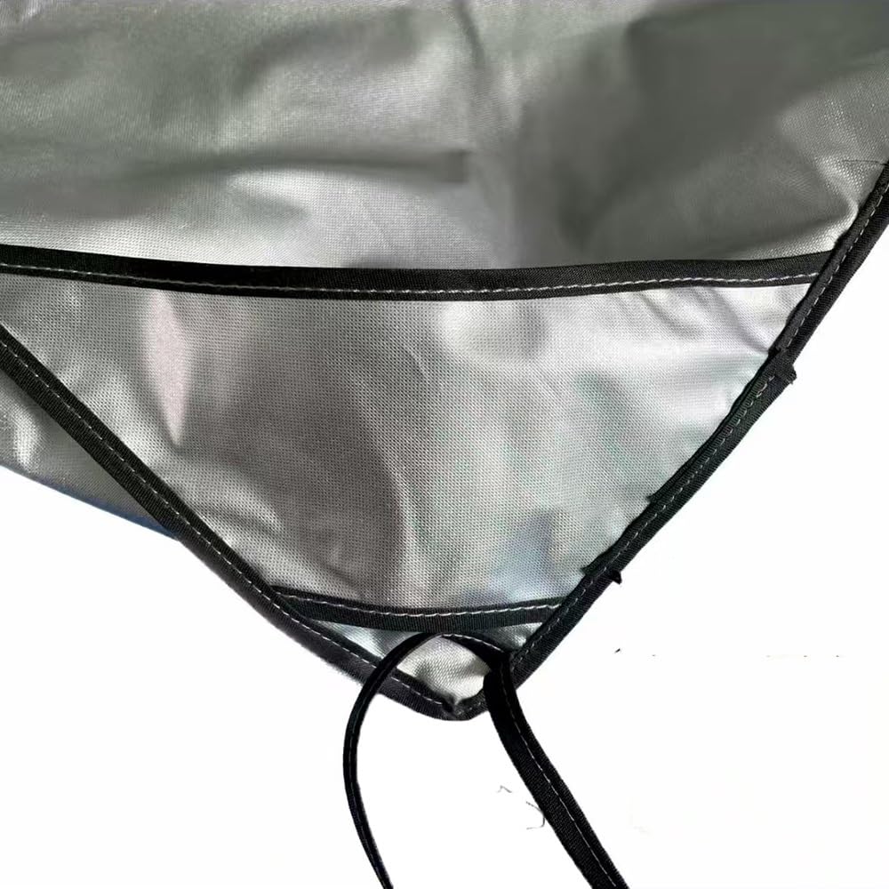 Tenda da Sole per Altalena Hollywood, Telo Oxford Baldacchino di Ricambio per Altalena da Patio Esterno, Tettuccio Dondolo Copertura di Ricambio(Coffee,195x125 CM (77x49 inch))