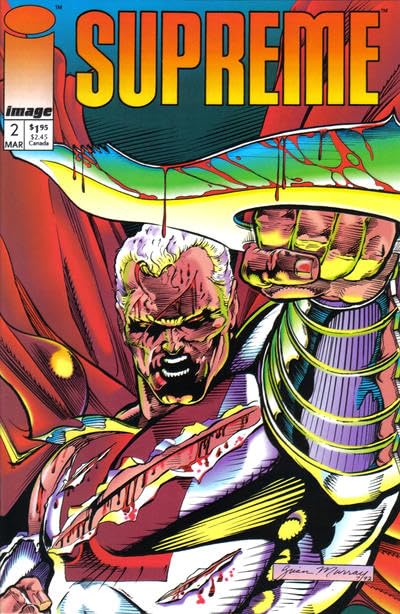 Amazon.com: Supreme #2 Image | Comic Book Rob Liefeld