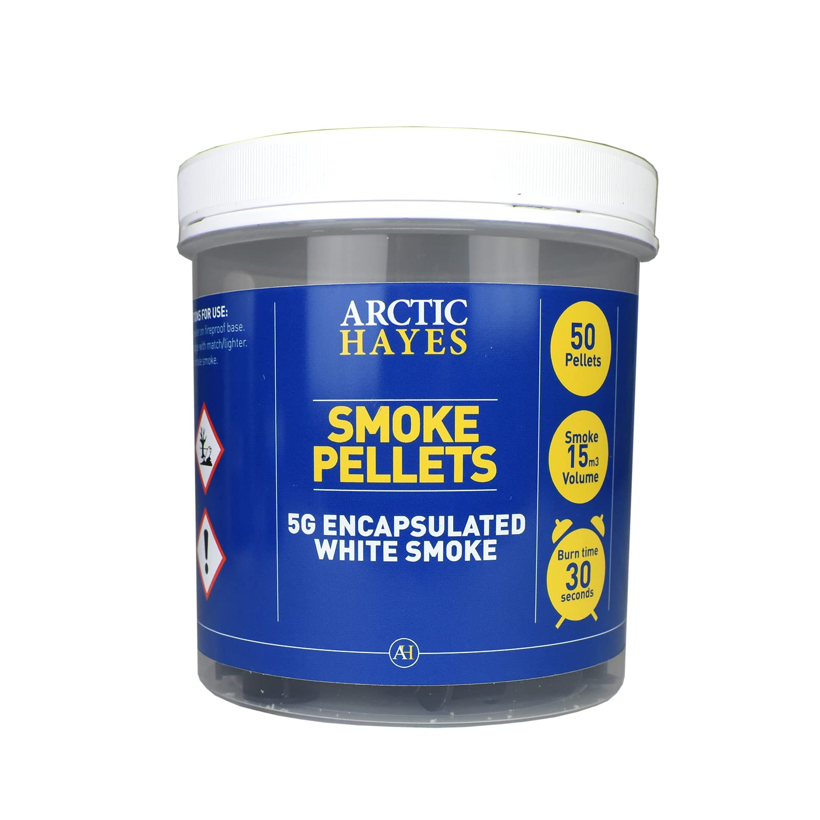 Arctic Hayes PH530 Red 1 x PH030 5g Encapsulated White Smoke 50-Pieces Pellet Tub