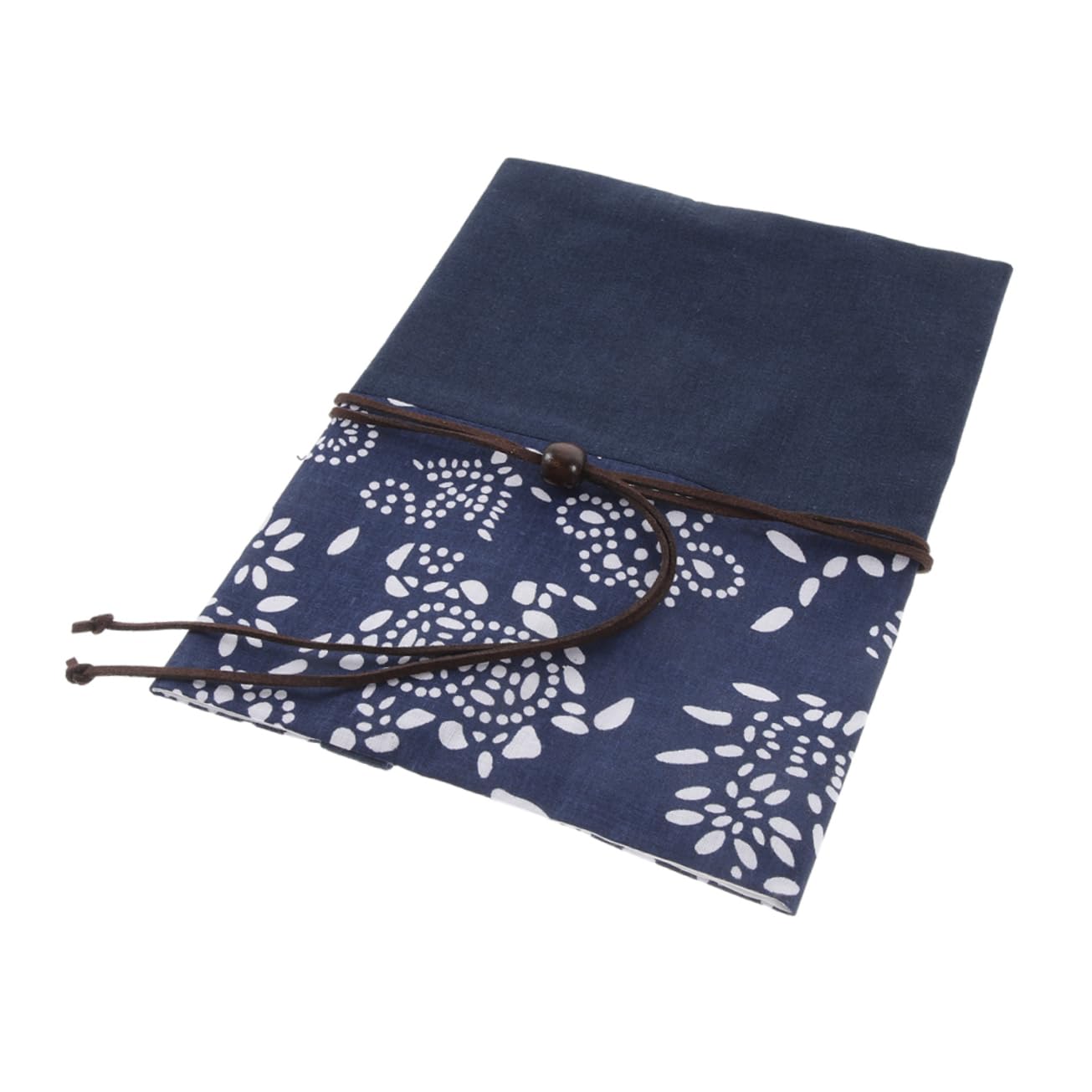 5 Stück Bucheinbandschutz aus tintenblau gefärbtem Stoff Tissue-Boxen Handel ornamentale Buchdekoration Bandspender Bücher abdeckung für bezug Buchcover für Studenten Buchhüllen