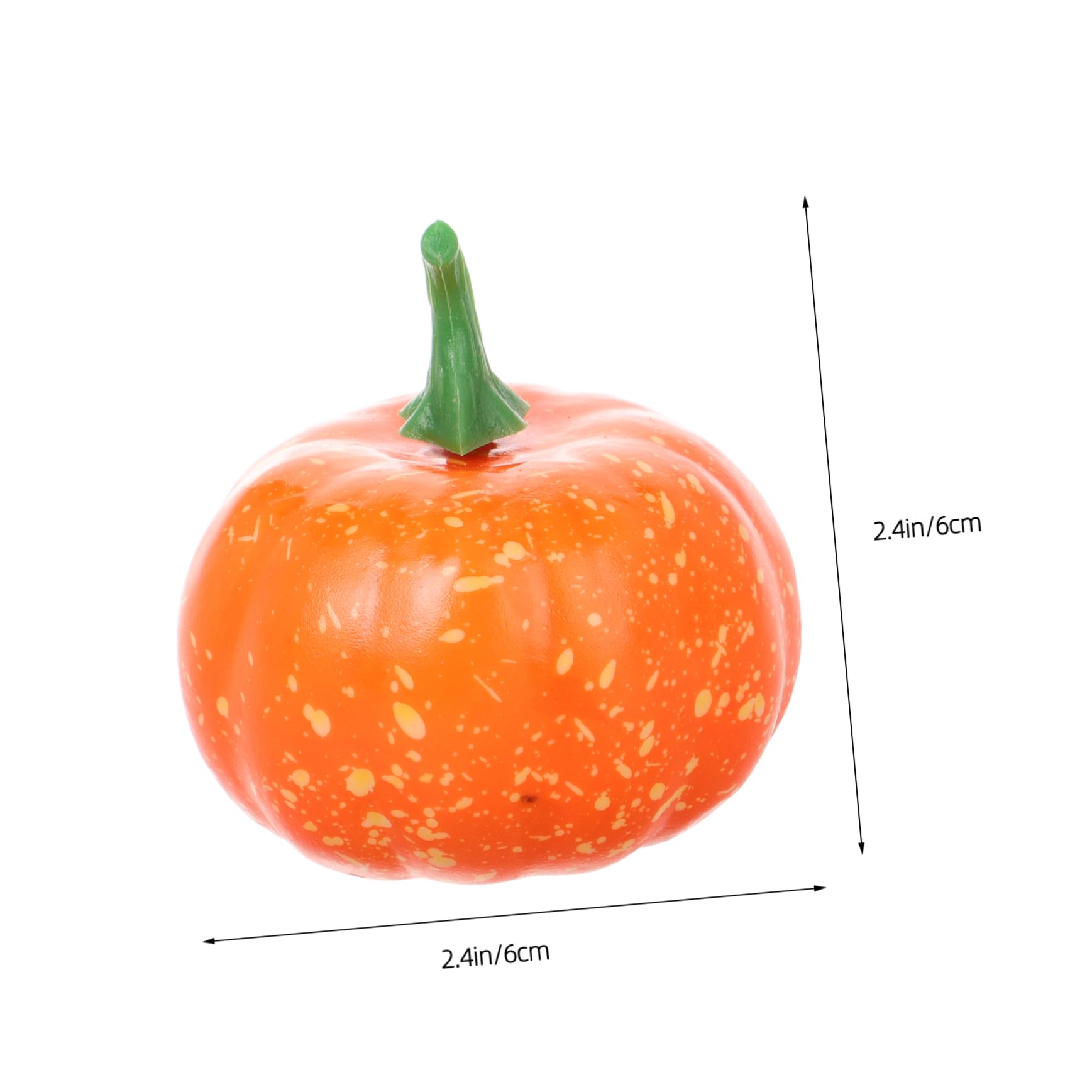 Zerodeko 3 Set Zucca Di Schiuma Di Simulazione Vacanza Gonfiabili Di Halloween Zucche Decorazioni Autunnali Lanterna Di Zucca Portatile Di Halloween Ghirlanda Orange Schiuma 16 Pezzi * 3