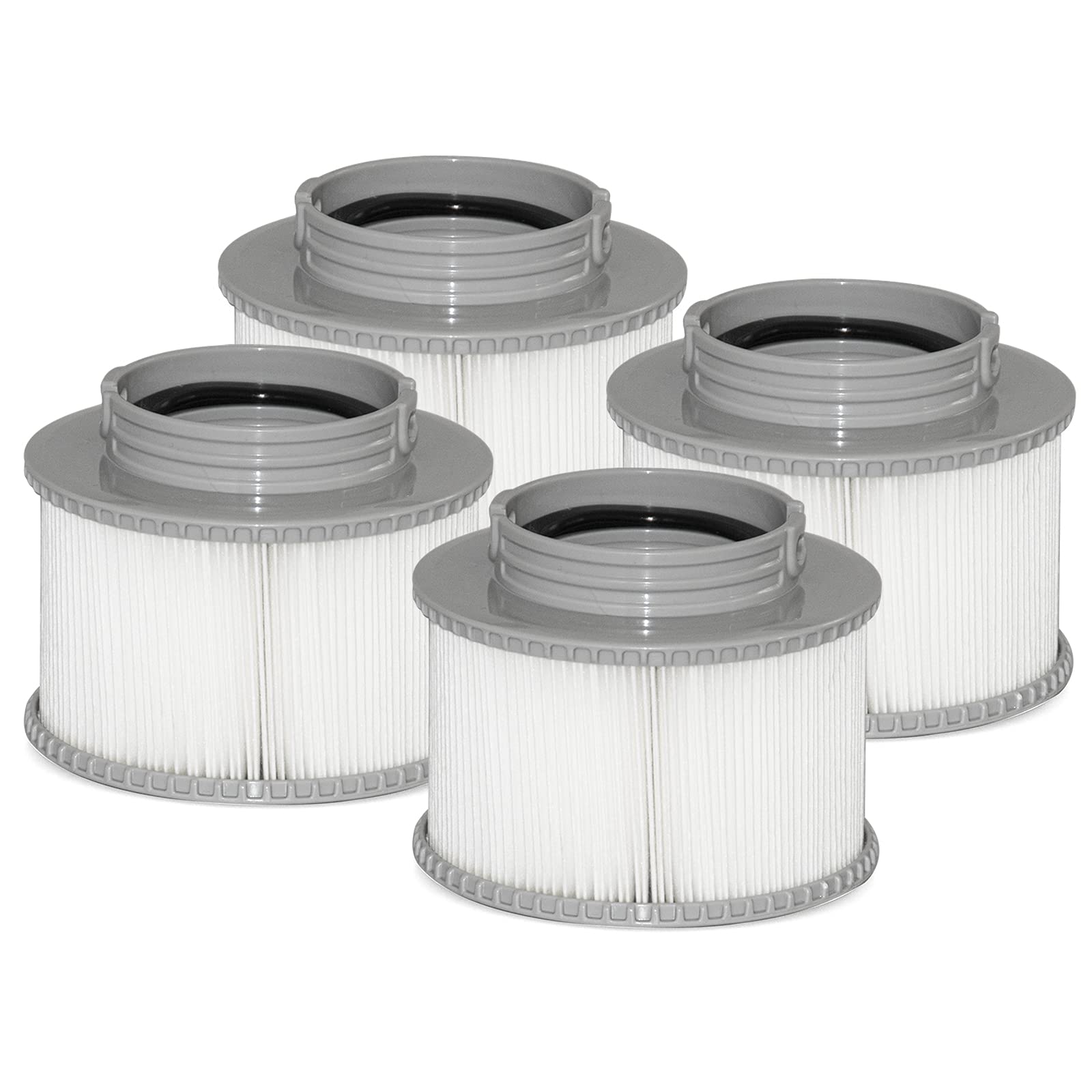 BIHARNT 4 Pack FD2089 Replacement Filter Cartridges for MSpa Bubble Spa Hot Tubs(Enhanced 2014 version to fit all MSpa models)