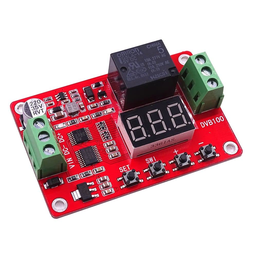 DVB100 Digital Display Voltage Comparator /0-100V Voltage Measurement/Charge Discharge/overvoltage Under Voltage overrun