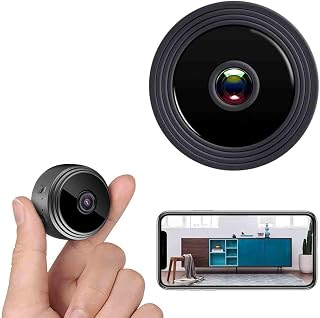 2023 Upgraded Home Security Camera with Night Vision - WiFi Spy Camera Hidden Camera, Micro Cam Video Audio Recorder Camcorder, Mini Nanny Cam Wireless Camera
